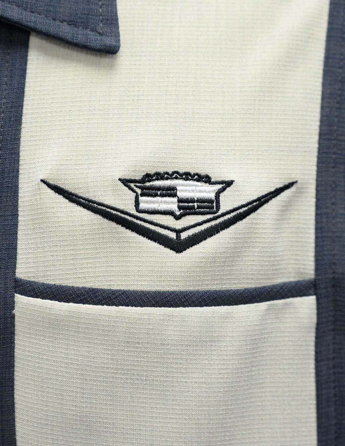 Rock_Steady_CLASSIC_CRUISING_Retro_Button_Up_Vintage_BOWLINGHEMD__Shirt_-_Anthrazit-2