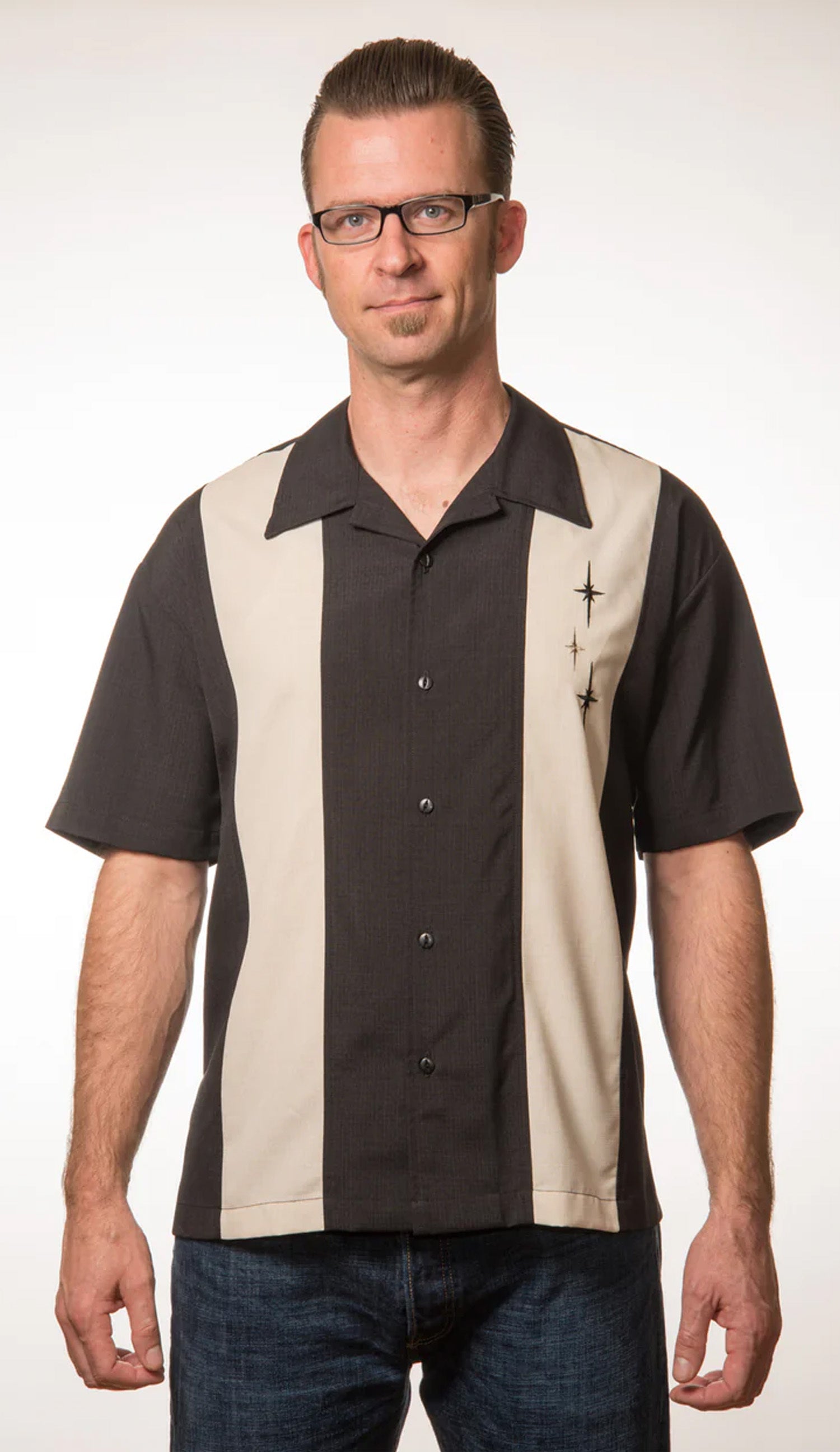 Rock_Steady_THREE_STAR_Vintage_2-Tone_Panel_Atomic_Stars_STARBURSTS_Bowling_Shirt_HEMD-269OAtd0wxbXKh