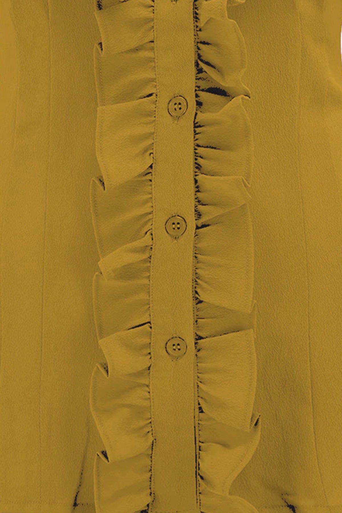 RocknRomance_BETSY_PUSSYBOW_Vintage_RUFFEL_Kurzarm_50s_Hemd_BLUSE_Blouse_Senfgelb_killer_kirsche_2