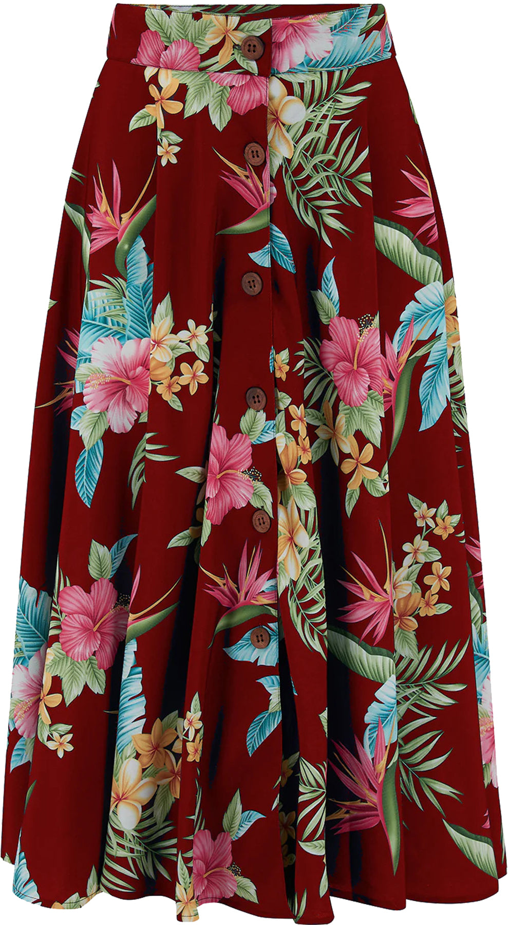 RocknRomance_BEVERLY_HONOLULU_Tropical_BUTTONED_50s_SWING_SKIRT_Rock_Weinrot_killer_kirsche_1JuMIBLwADLwJ3