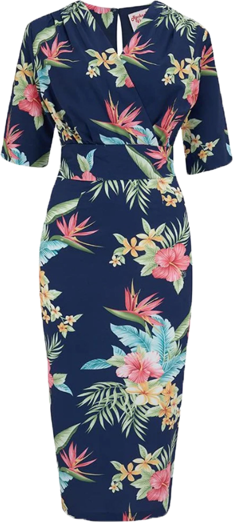 RocknRomance_EVELYN_Honolulu_Tropical_50s_PENCIL_DRESS_Bleistiftkleid_Blau_Killer_Kirsche-12HUQltgdnuRGD