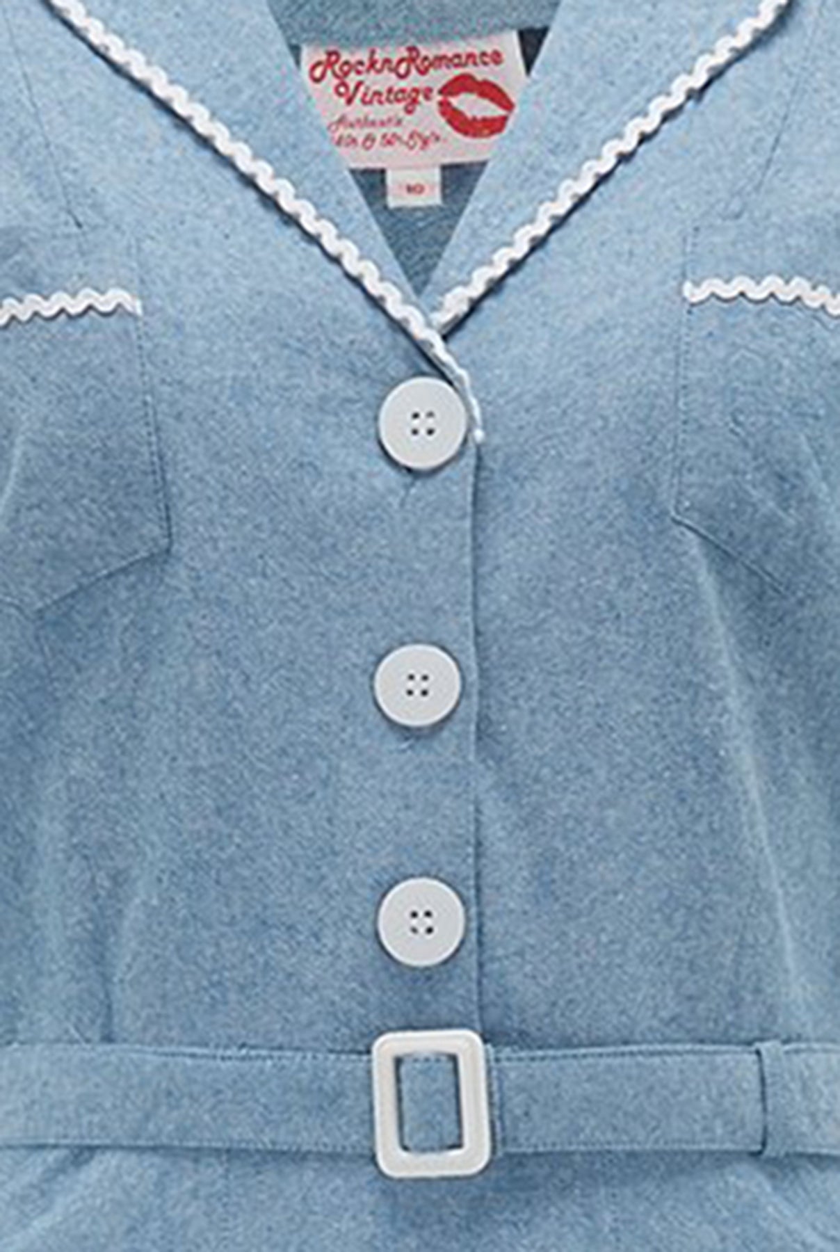 RocknRomance_KITTY_50s_CHAMBRAY_Kurzarm_RIC-RAC_Shirtwaister_A-Linie_KLEID_Dress_killer_kirsche_2X9tbKdl94fR0I