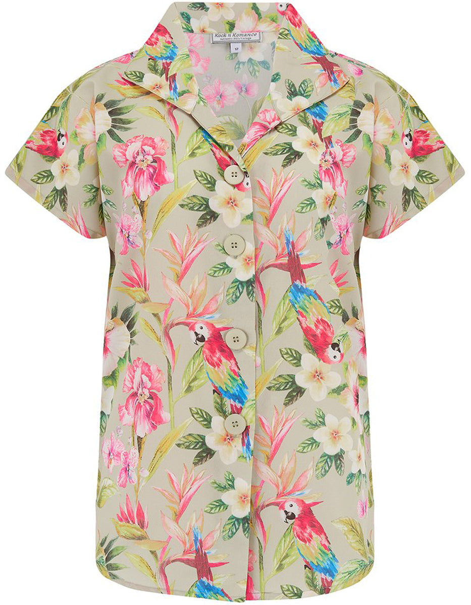 RocknRomance_MARIA_Tropical_Paradise_Print_PAPAGEI_Hibiskus_TIE_UP_BLUSE_Blouse_killer_kirsche_2DApnkEkwuGE5s
