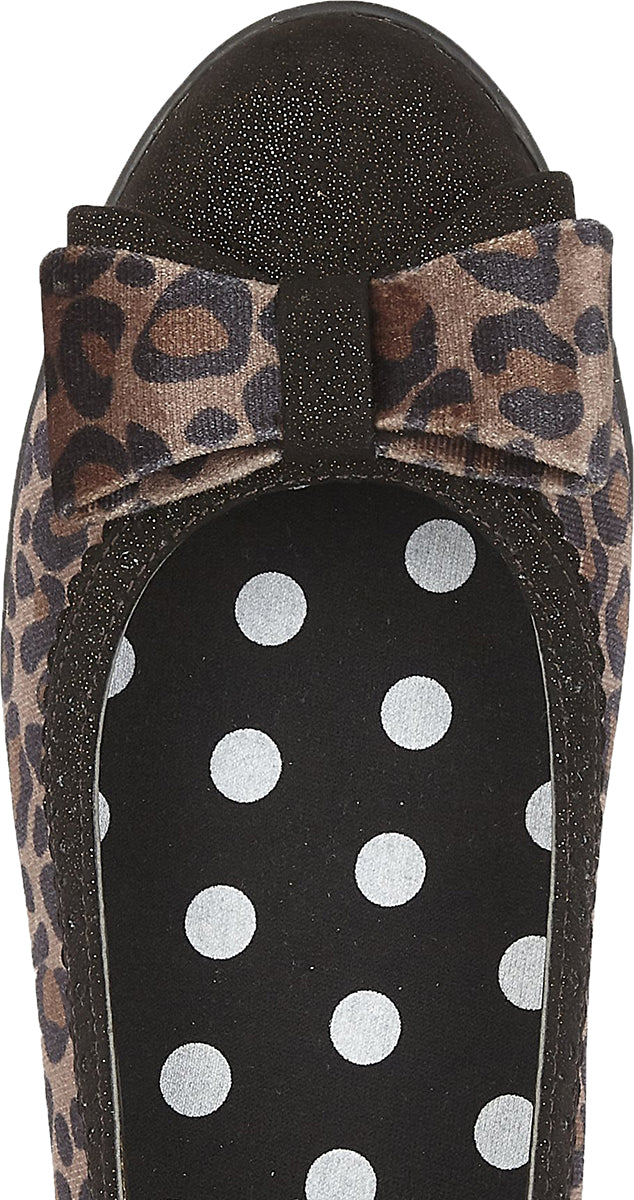 Ruby_Shoo_AMBER_Vintage_LEOPARD_Glitter_Schleife_BOW_Flats_BALLERINAS-3