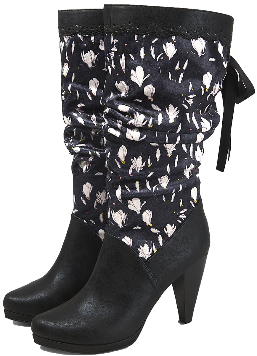 Ruby_Shoo_ATHENA_Vintage_FLORAL_Blumen_Retro_SLOUCH_BOOT_Stiefel-2