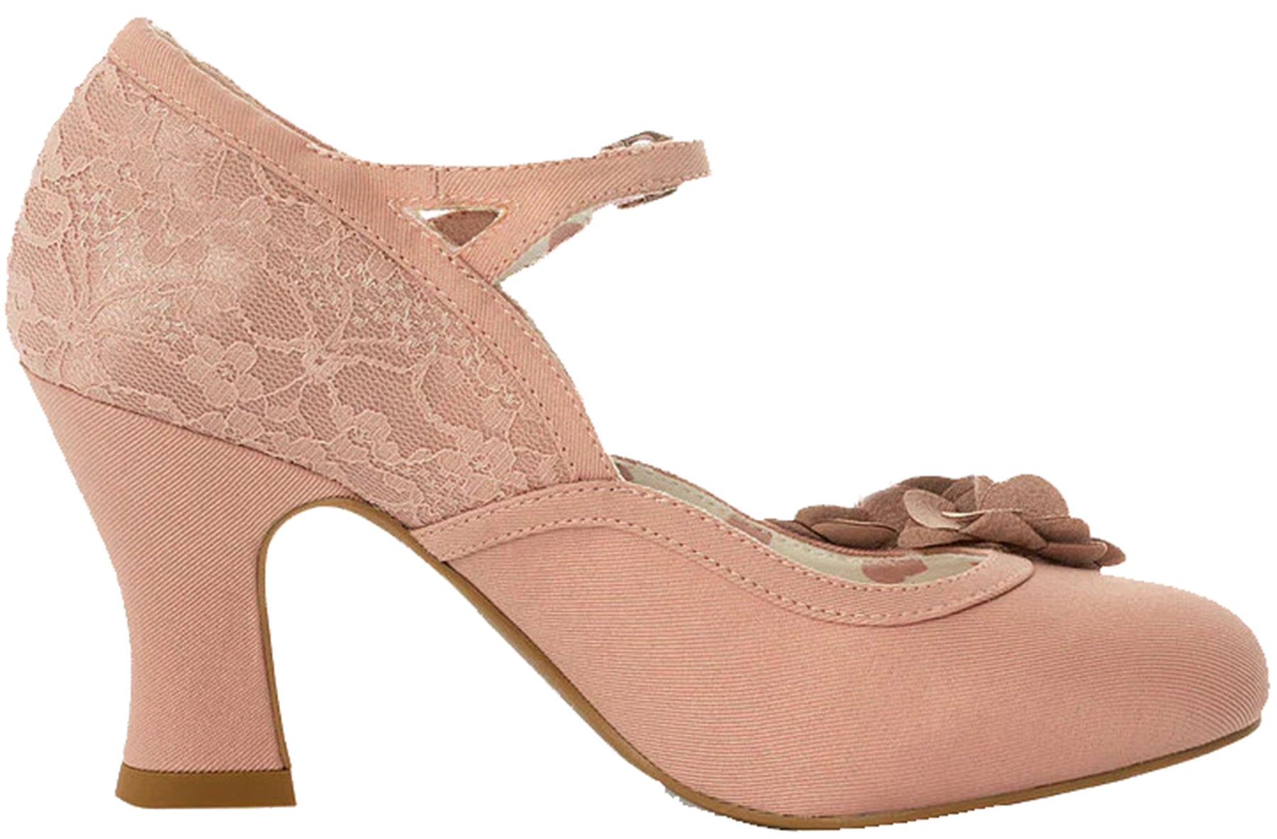 Ruby_Shoo_LYNN_Vintage_FLORAL_LACE_Spitze_Blumen_Riemchen_50s_PUMPS_-_Dusty_Pink_3