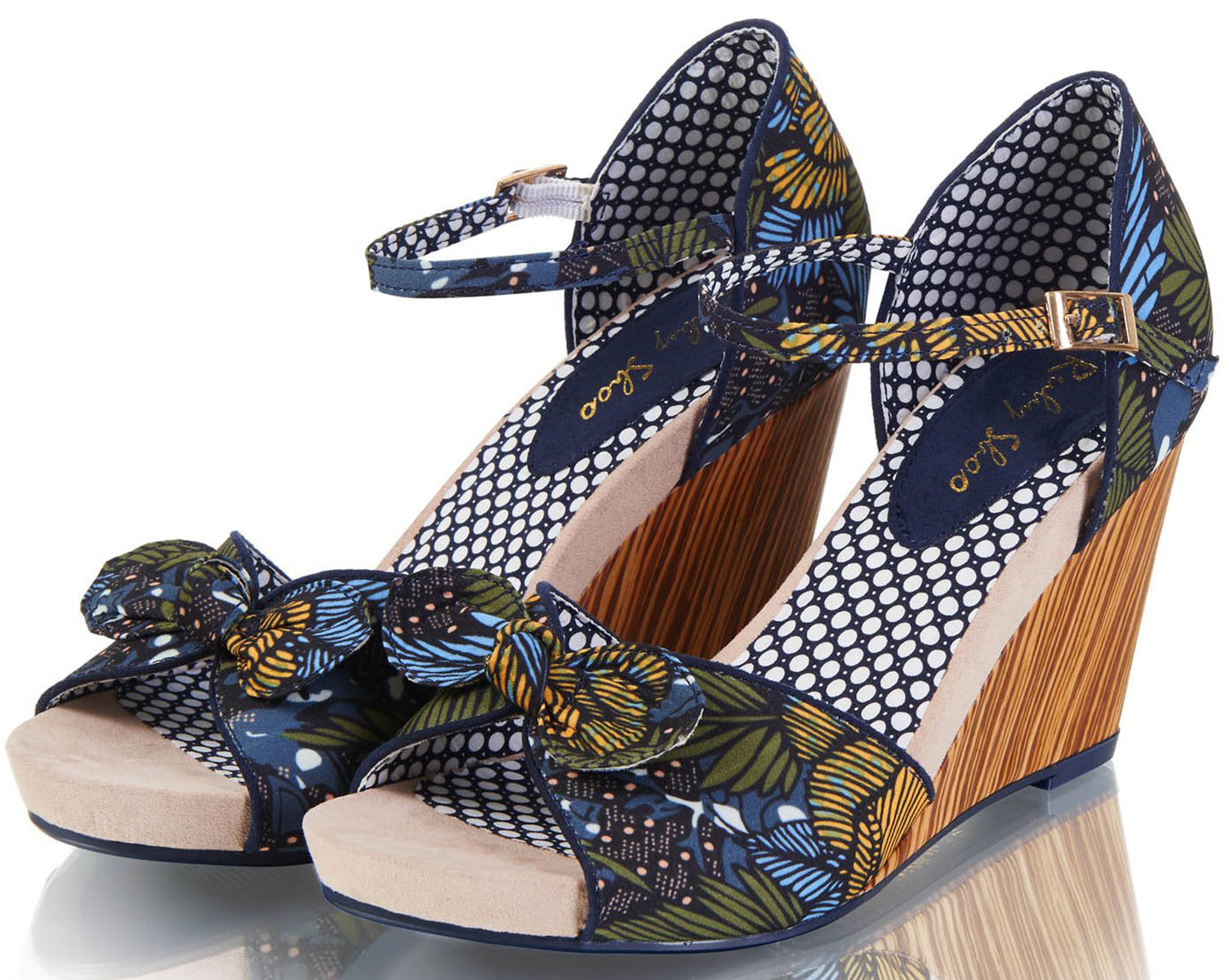 Ruby_Shoo_MOLLY_Vintage_TROPICAL_Riemchen_BOW_Peeptoe_WEDGES-25CYvhQv4n3VKp