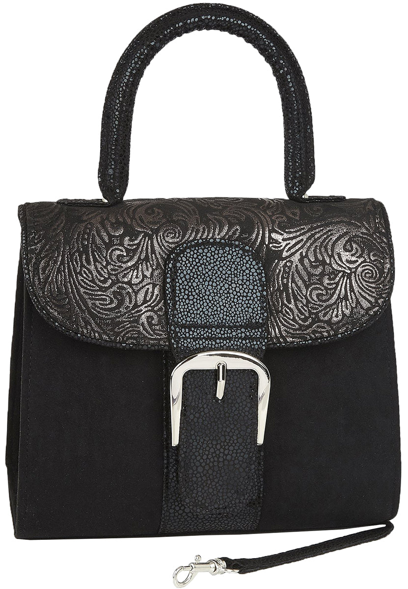 Ruby_Shoo_RIVA_Vintage_BROCADE_Jacquard_Metallic_Bag_HANDTASCHE_Schwarz-13MxTy97AcNn1c