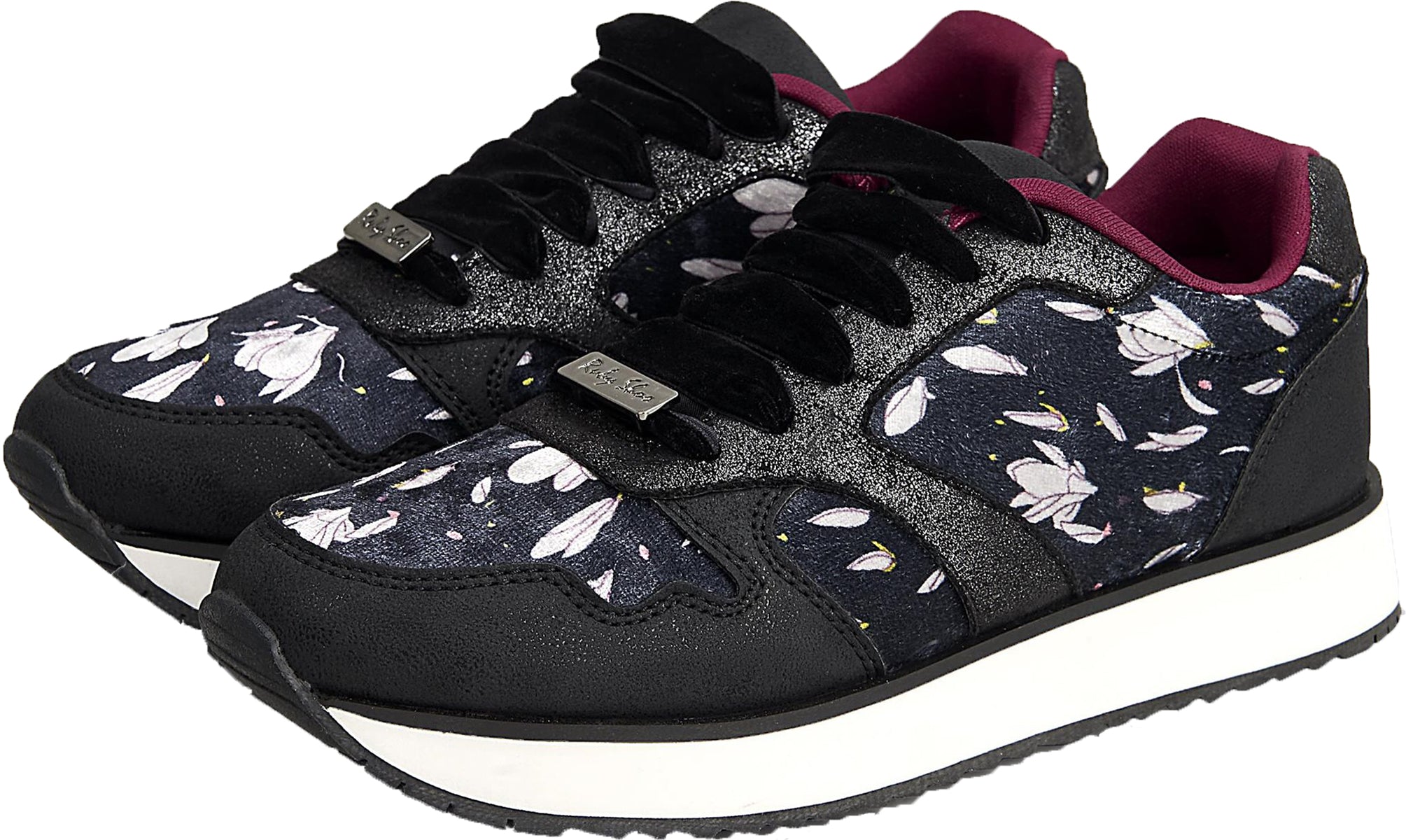 Ruby_Shoo_SUZIE_Vintage_FLORAL_Velvet_Samt_SNEAKER_Tunschuhe-2oPFFv4DyIsOBU