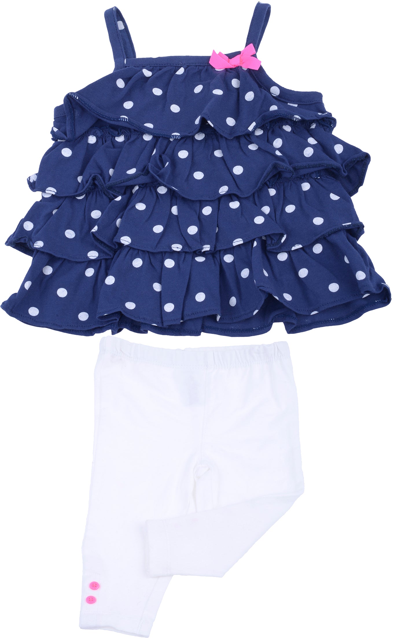 Rueschen_POLKA_Dots_PUNKTE_Baby_Kleidchen_DRESS_LEGGINS_Maedchen_2-teilerGKgqecMZ90CZx
