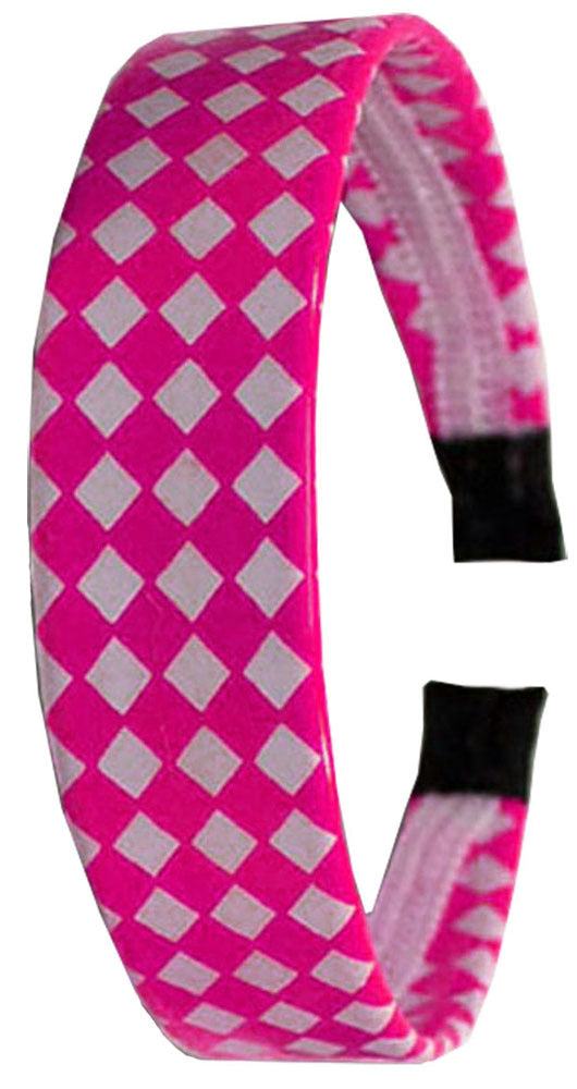 SKA_Chess_Schachbrettmuster_HAARREIF_killer_kirsche_pink