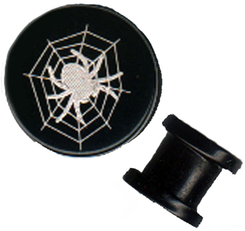 SPIDER_Spinne_Spiderweb_Gothic_Ohr_PLUG_PiercingtJhRo410Y2pMS
