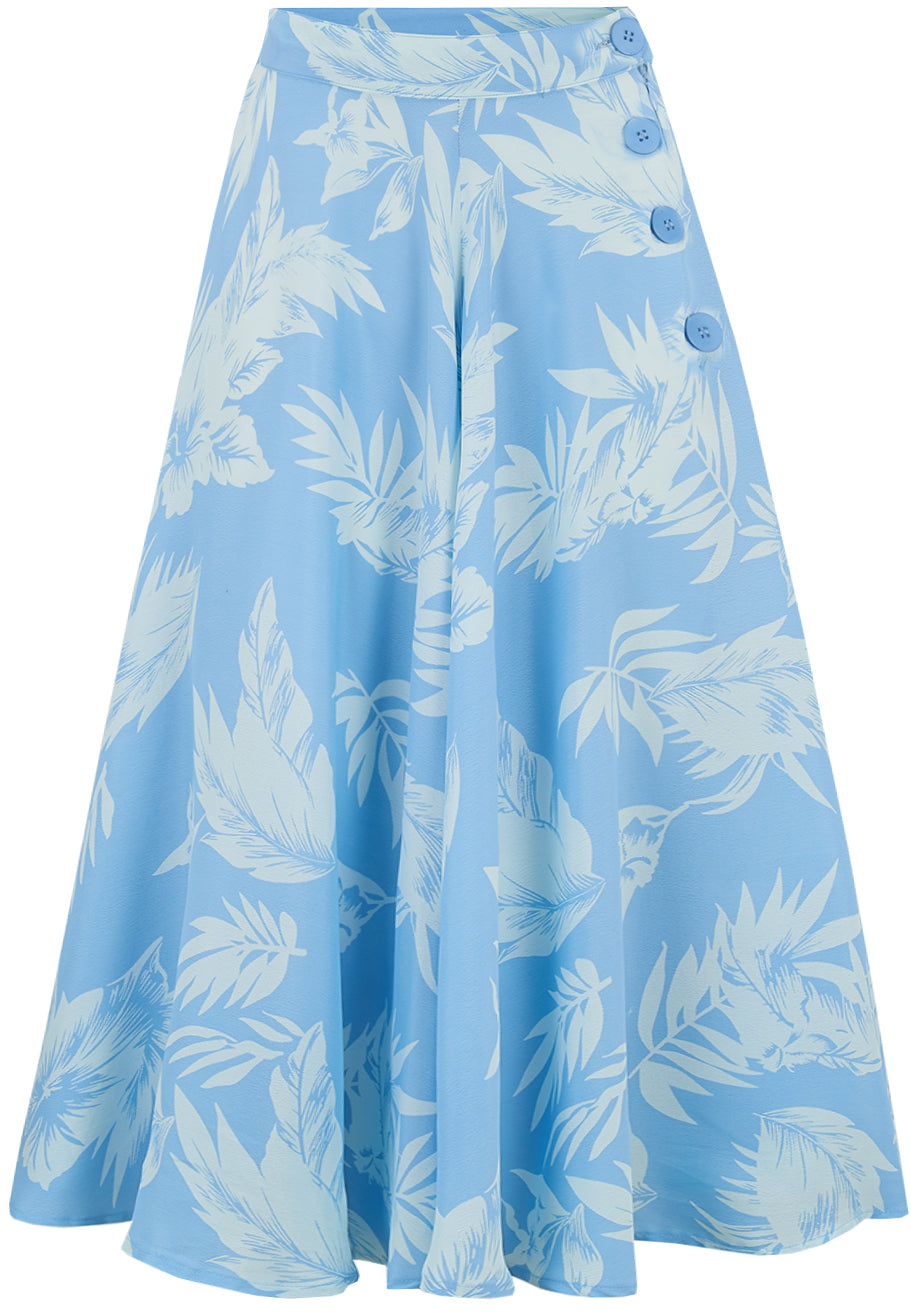 Seamstress_of_Bloomsbury_JSABELLE_Vintage_RETRO_Flowers_Tellerrock_-_Powder_Blue