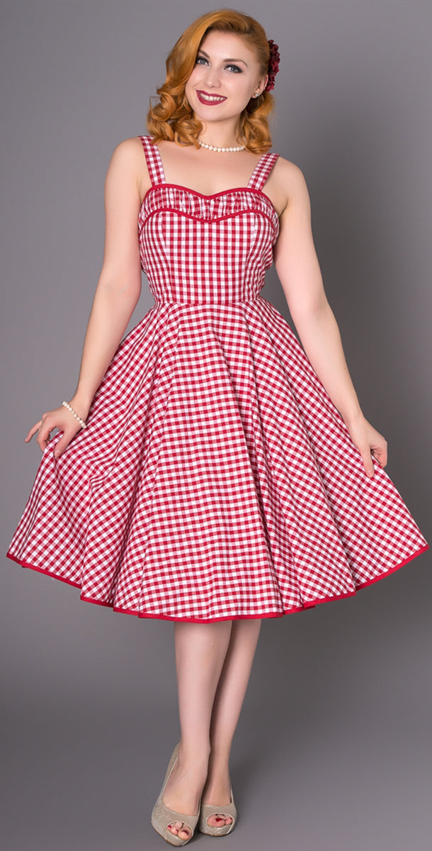 Sheen_ANNGIE_Vintage_GINGHAM_Pepita_Traeger_50s_Retro_SWING_Dress_Kleid-12rzRBUDnHI2Rp