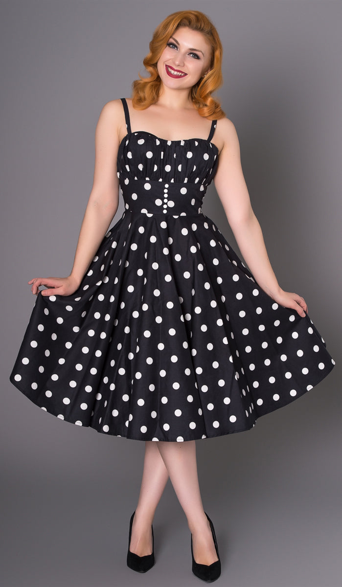 Sheen_BONNIE_Vintage_POLKA_DOT_Punkte_Traeger_50s_Retro_SWING_Dress_Kleid-1