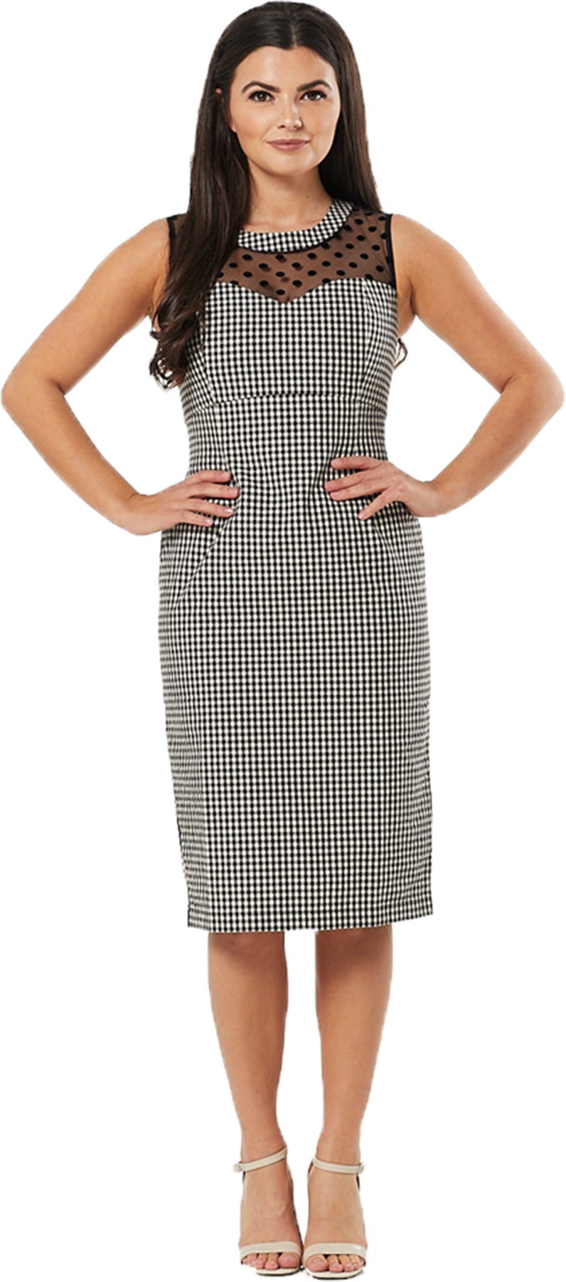 Sheen_ERIKA_Vintage_GINGHAM_Polka_Dot_MESH_Sweetheart_PENCIL_Dress_Bleistiftkleid_Killer_Kirsche-1JmsWPWDs6FTph