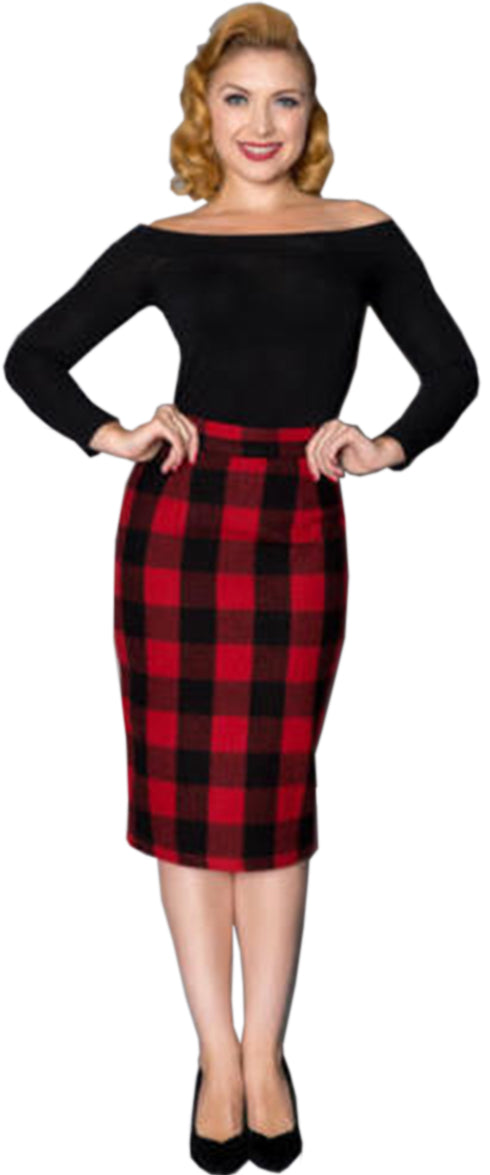 Sheen_LOUCY_Vintage_TARTAN_Check_Karo_PENCIL_SKIRT_Bleistiftrock-19SVmSpdiL1e0U