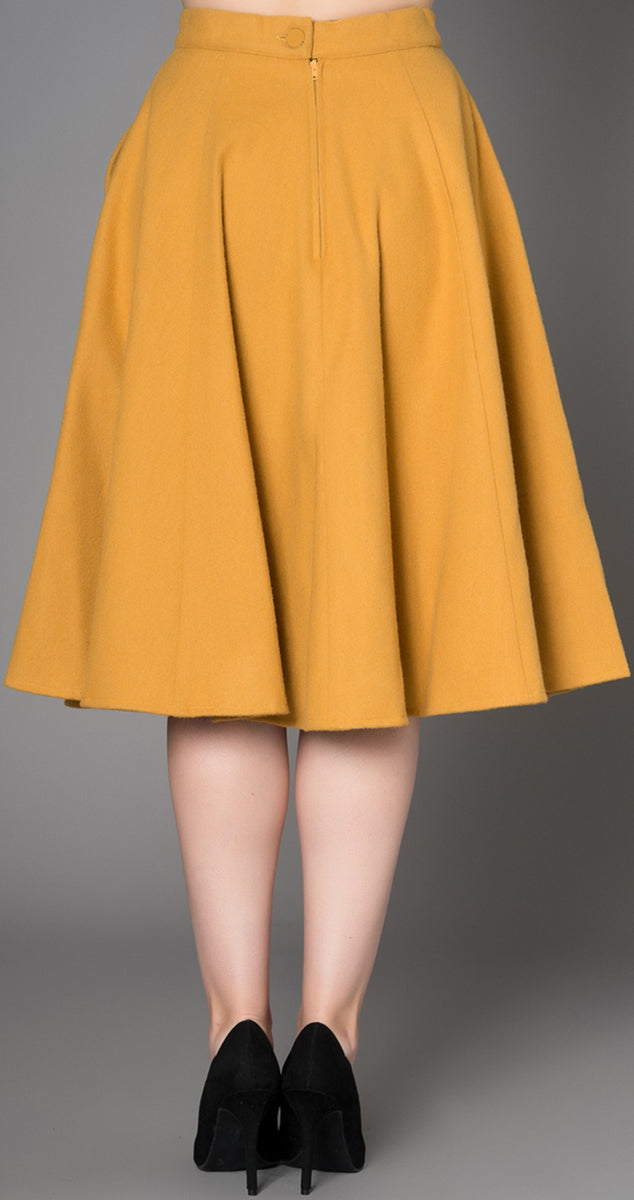 Sheen_ODETTE_Vintage_50s_SWING_SKIRT_Retro_TELLERROCK_Senfgelb-3