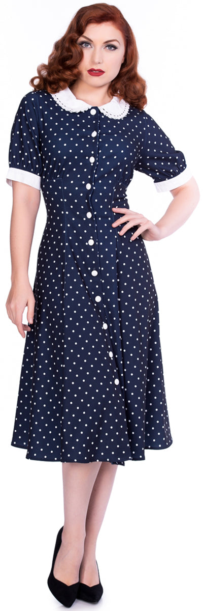 Sheen_RAINA_Vintage_Polka_Dot_PUNKTE_Peter_Pan_Button_SWING_Dress_Kleid-1