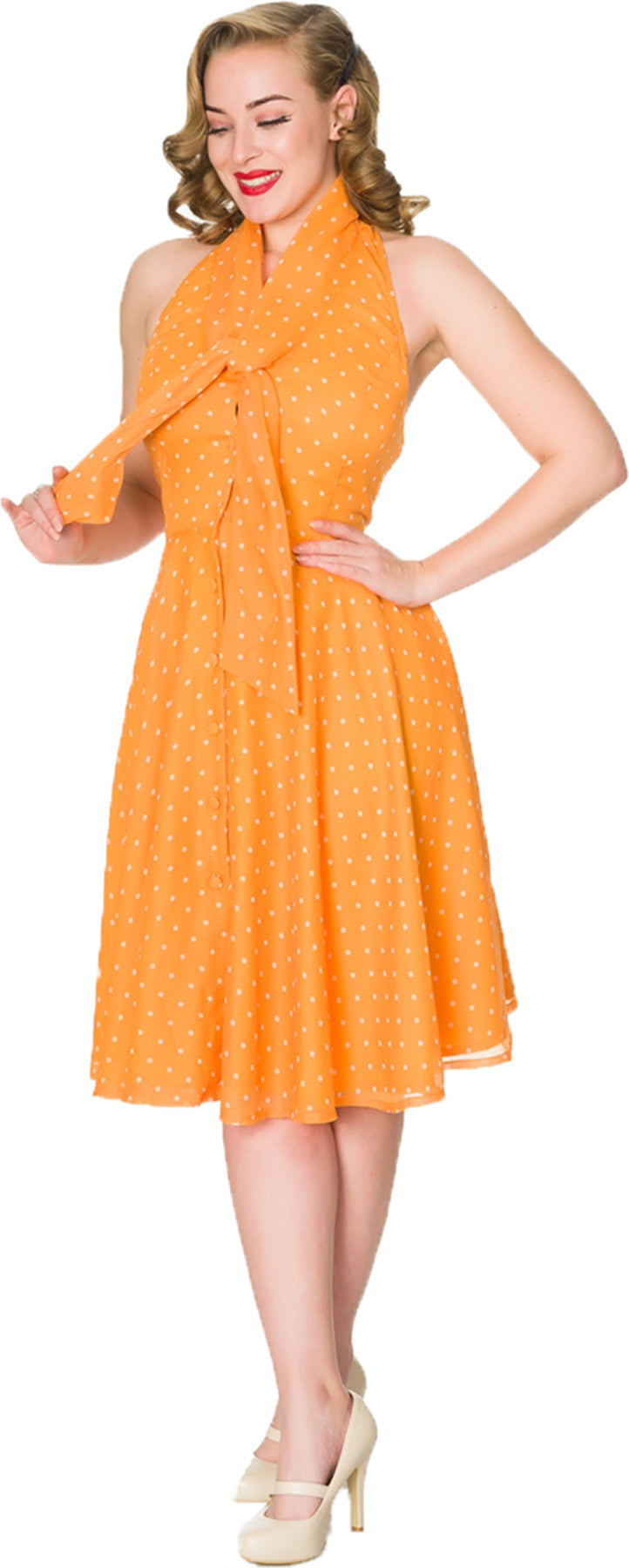 Sheen_TRINITY_Vintage_POLKA_DOT_Punkte_Neckholder_SWING_Dress_Kleid_killer_kirschebTP8sUGp1xtwk