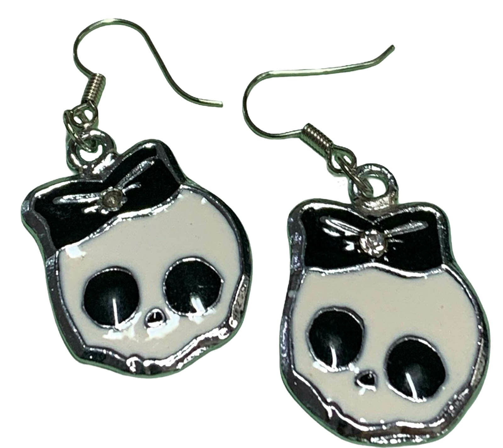So_Cute_GIRLIE_Skull_Totenkopf_Schleife_OHRHaeNGER_schwarz_killer_kirschedPrXL3l6AE9CA