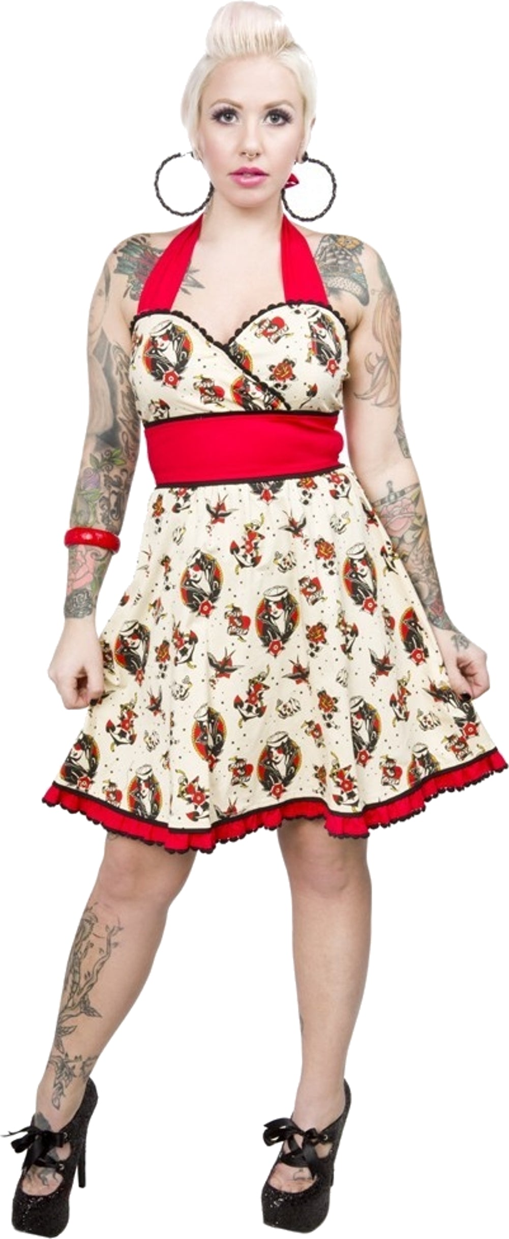 Sourpuss_LOST_LOVE_Oldschool_ADA_Dress_KLEID