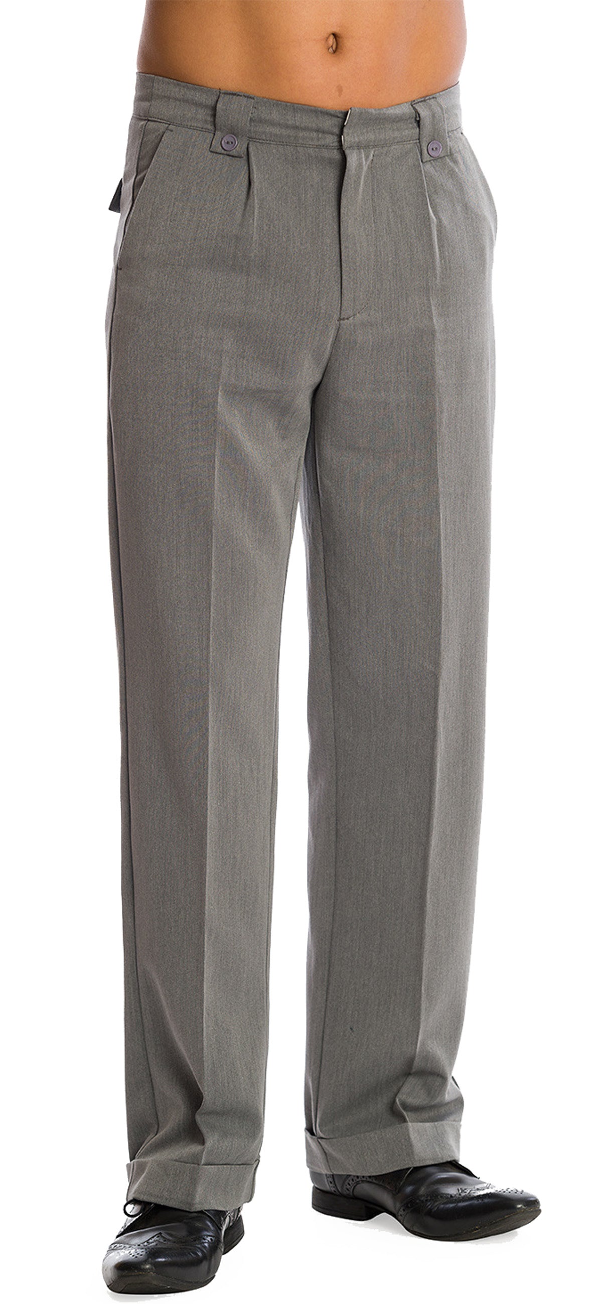 Spitzbundhose_HOCHBUND_Retro_TROUSERS_Hose_Grau-3XWbr4zh3tMEda