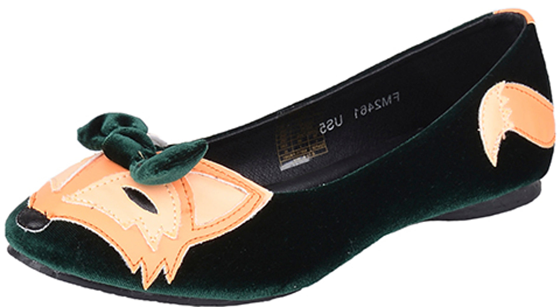 TUK_Velvet_Vintage_FOX_Fuchs_Flat_BALLERINAS_killer_kirsche2Rpw4IVlsijaE