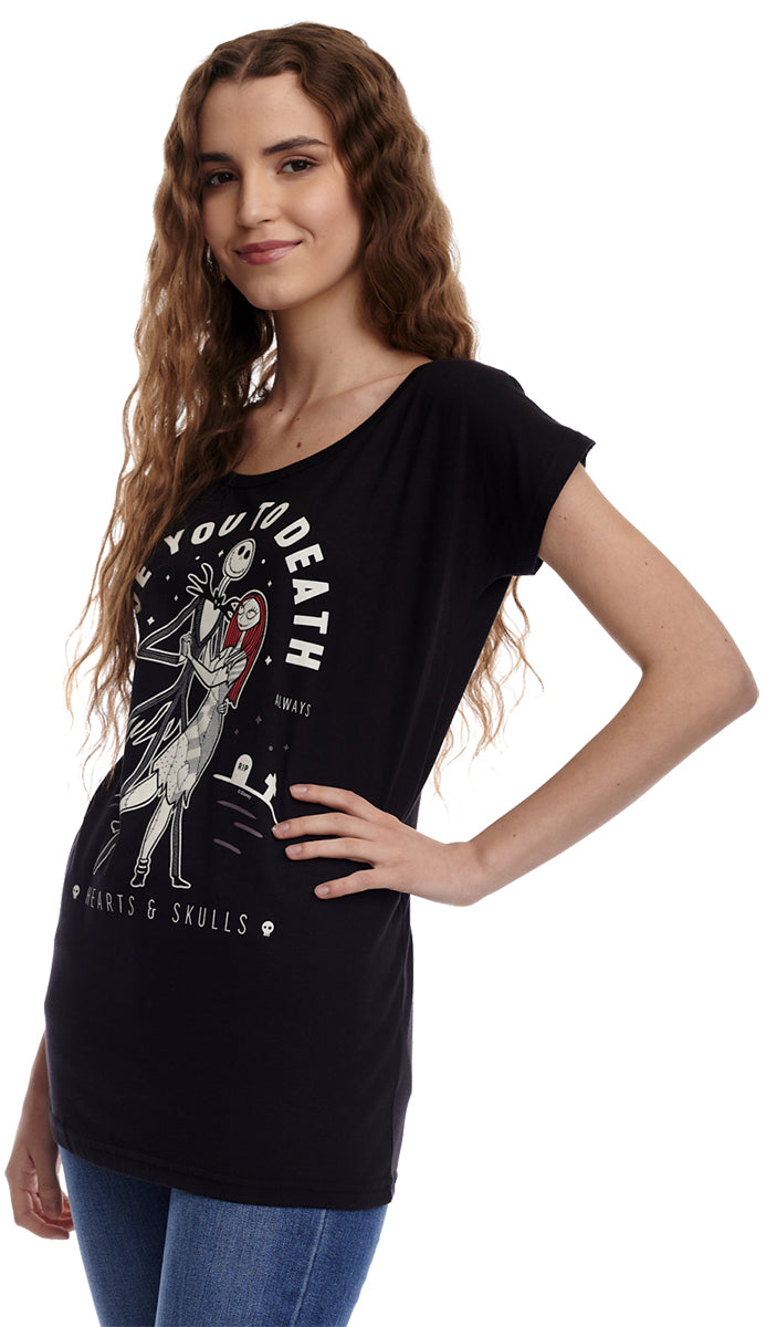 The_Nightmare_Before_Christmas_Love_You_To_Death_Damen_T-Shirt_killer_kirsche_3gGew3jOdyuGDW