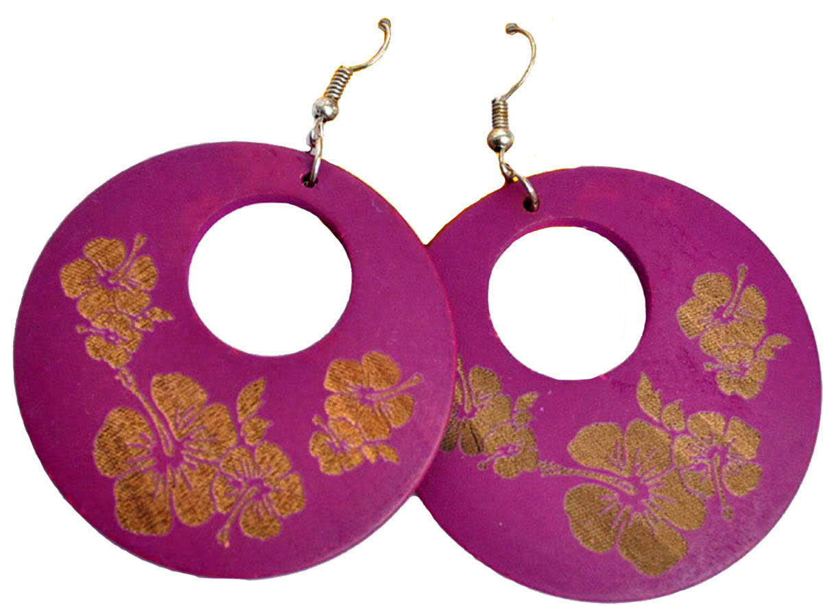 Tiki_HIBISCUS_Flower_Blueten_Holz_Wood_OHRRINGE_-_MagentaIUpd1B4PLrwAf