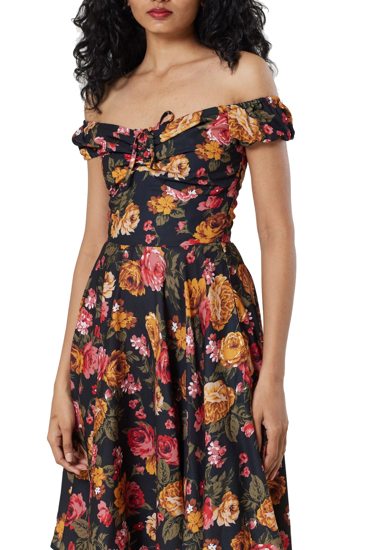Timeless_MONI_50s_FLORAL_Vintage_Rosen_Roses_Retro_SWING_DRESS_Kleid_killer_kirsche_3