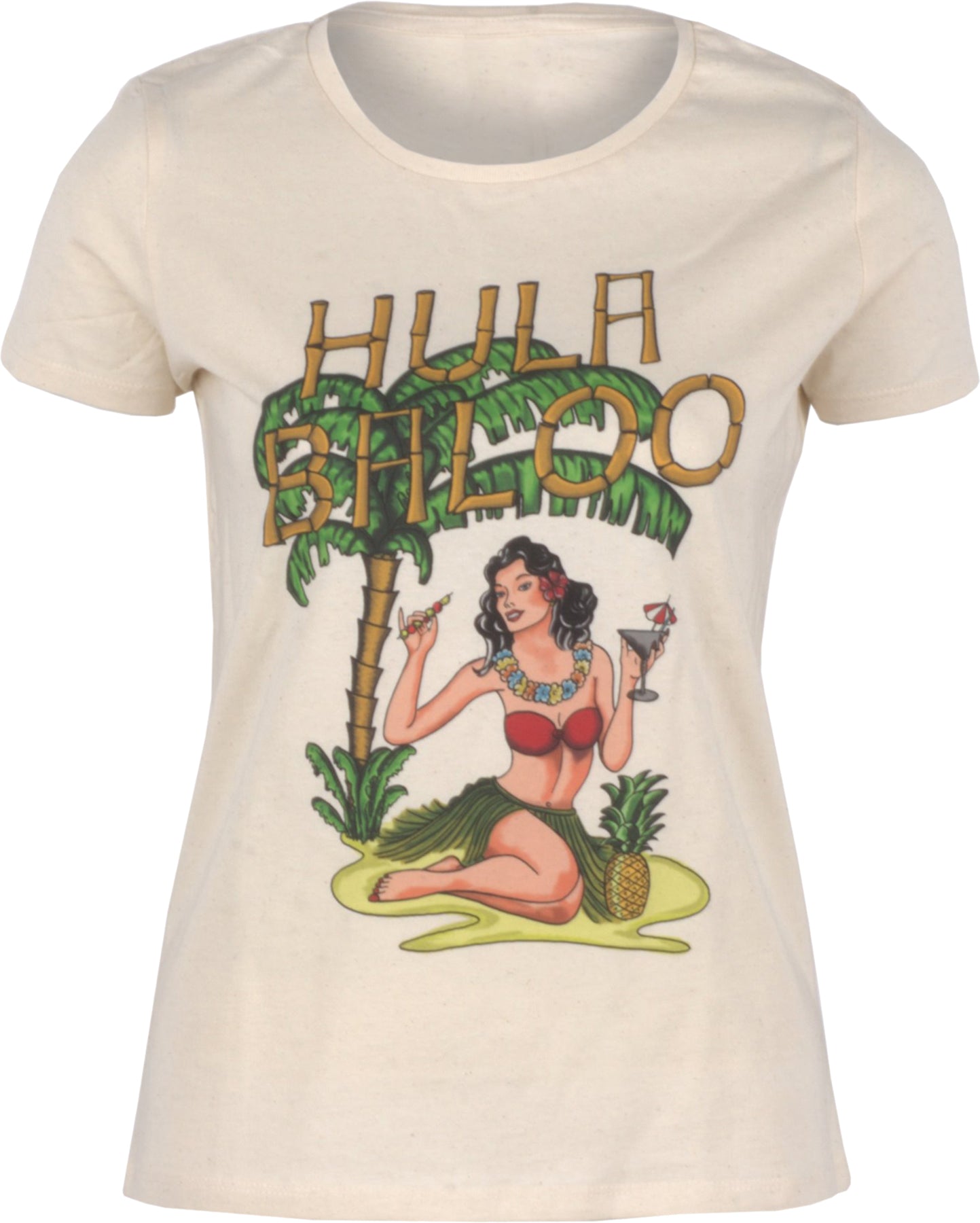 Traumtrulla_HULA_BALOO_Tropical_HULA_GIRL_Kurzarm_Retro_MOTIV_T-SHIRT_-_Creme_Killer_Kirsche-1AHCt1ppAy3YGs