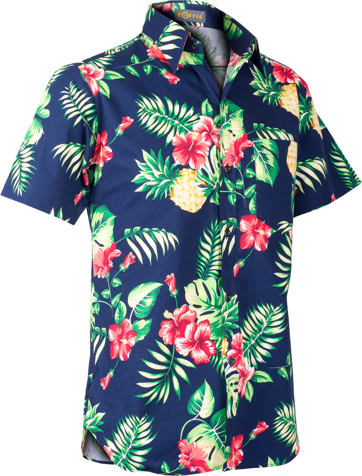 Tropical_MAKANI_Ananas_HIBISKUS_Palm_Leaf_HAWAIIHEMD_Slim_Fit_Blau-3