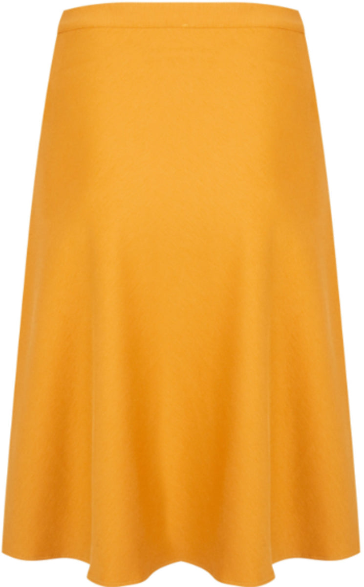 Very_Cherry_A-LINIE_SKIRT_Vintage_PLAIN_High_Waist_50s_Retro_ROCK_Senfgelb_killer_kirsche_1