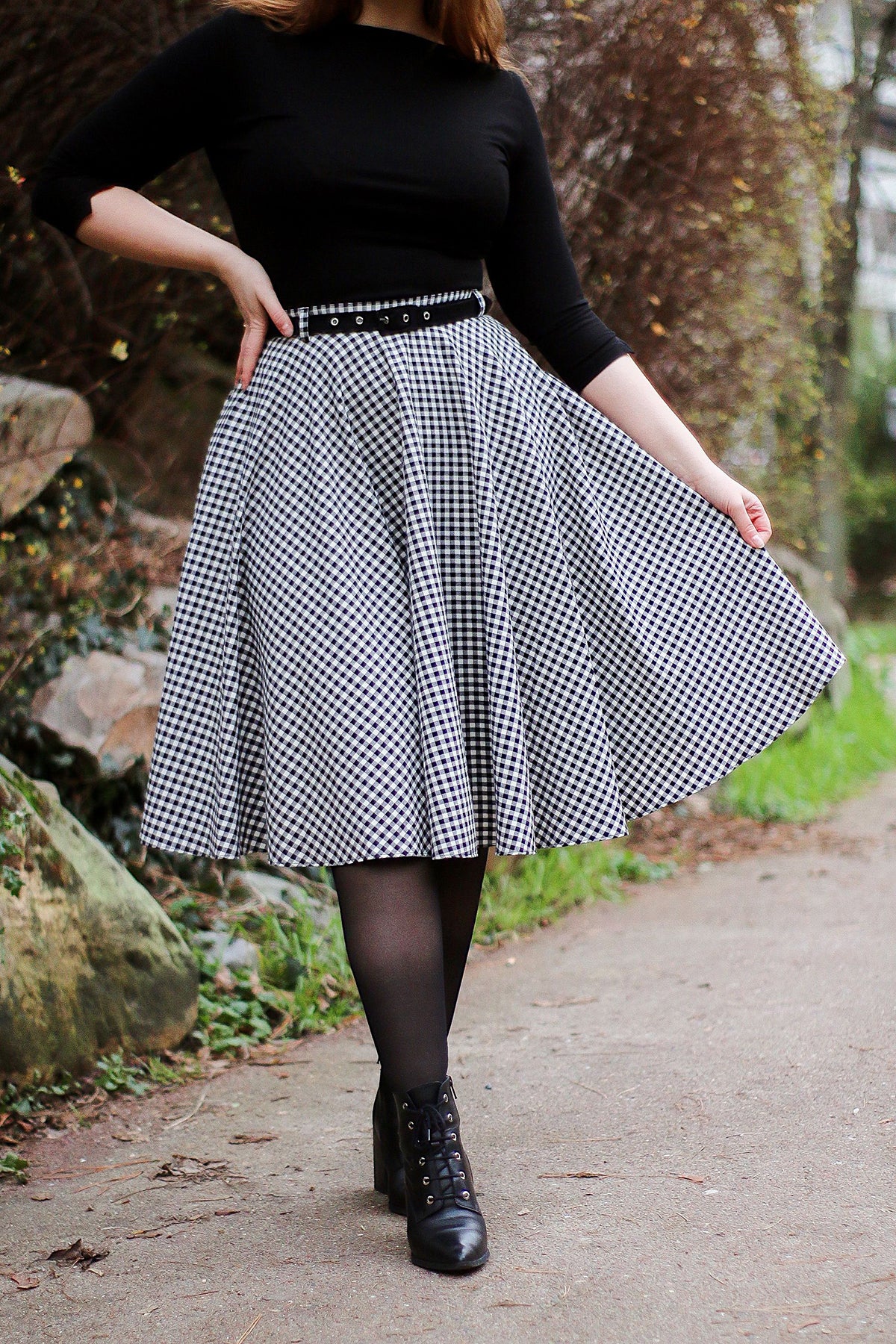 Very_Cherry_CIRCLE_SKIRT_Vintage_VICHY_Pepita_Karo_HIGH_WAIST_50s_Tellerrock_killer_kirsche_6-jpg