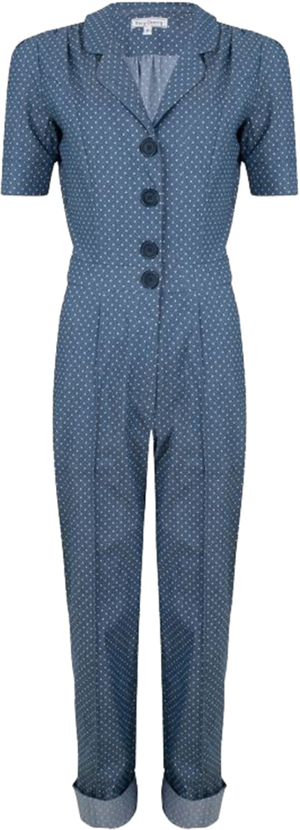Very_Cherry_DENIM_Vintage_POLKA_DOT_Buttoned_Kurzarm_JUMPSUIT_Overall-1imugmusuLNmMO
