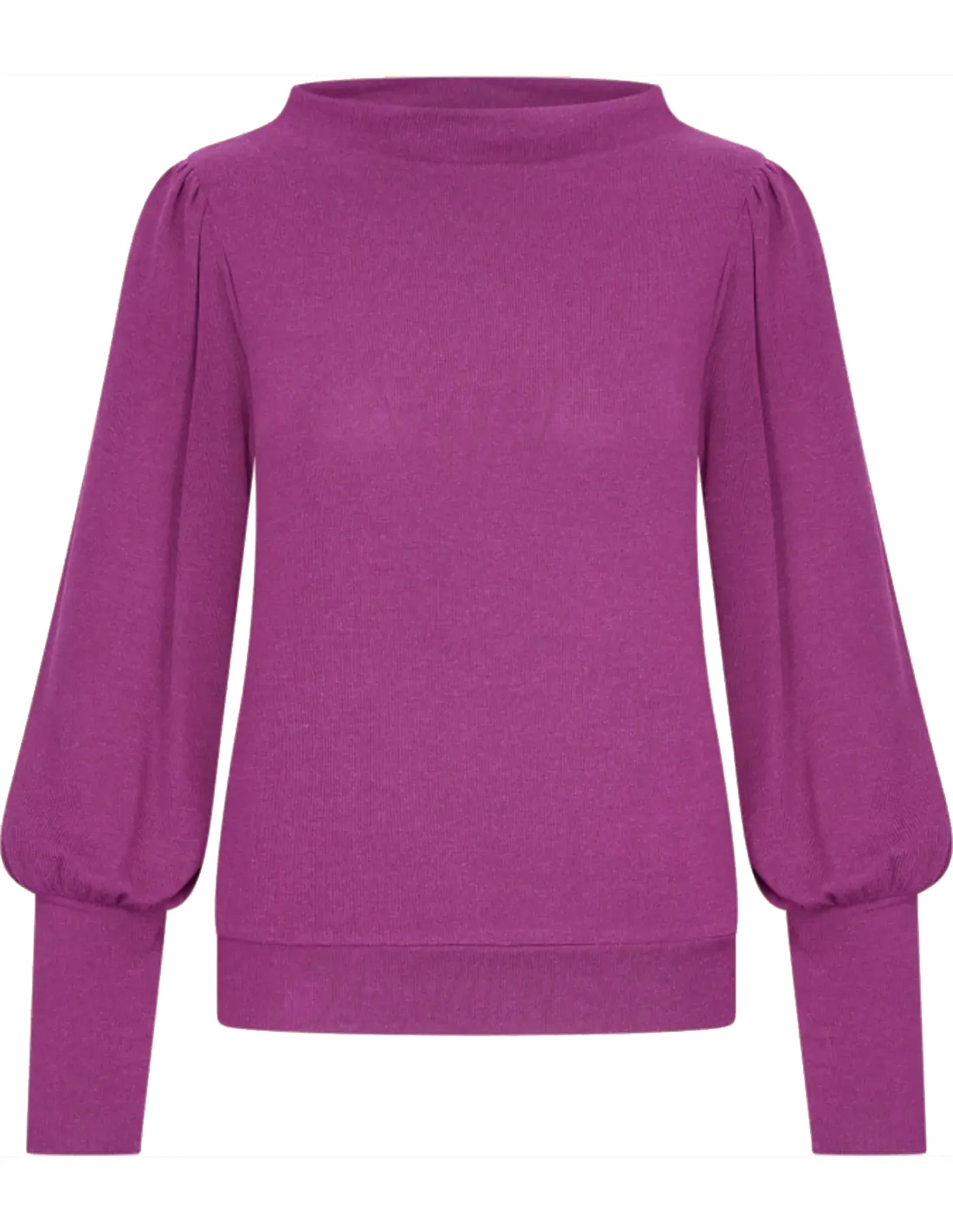 Very_Cherry_MAYA_TOP_DORIANA_Vintage_BASIC_Langarm_RETRO_Oberteil_SHIRT_Fuchsia-1