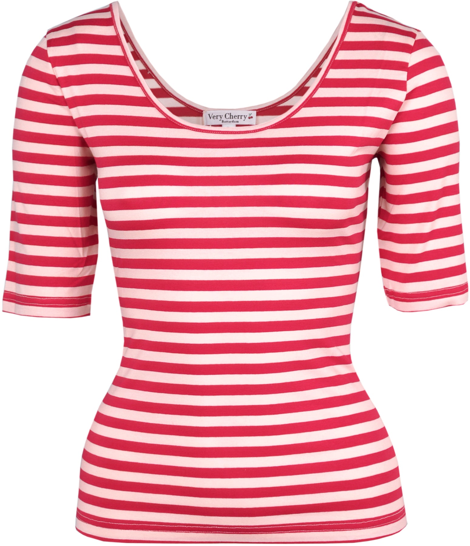 Very_Cherry_NATALYA_STRIPE_Vintage_STREIFEN_Halbarm_Rundhals_Oberteil_SHIRT_-_Rot_Killer_Kirsche-3z7jCYdNtN2Sfr