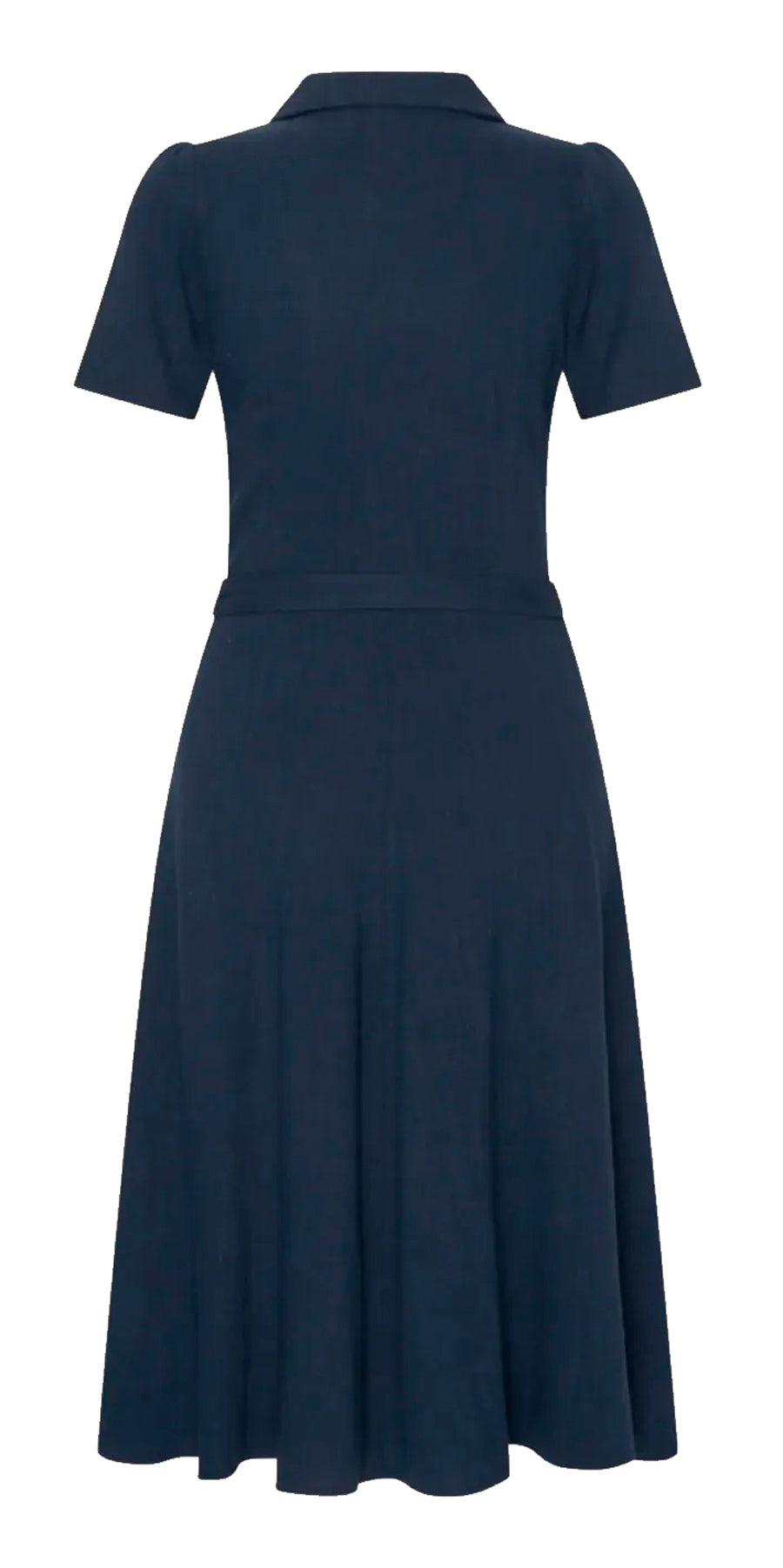 Very_Cherry_REVERS_DRESS_Vintage_Leinen_A-LINIE_Kleid_Hemdkleid_-_Dunkelblau-3