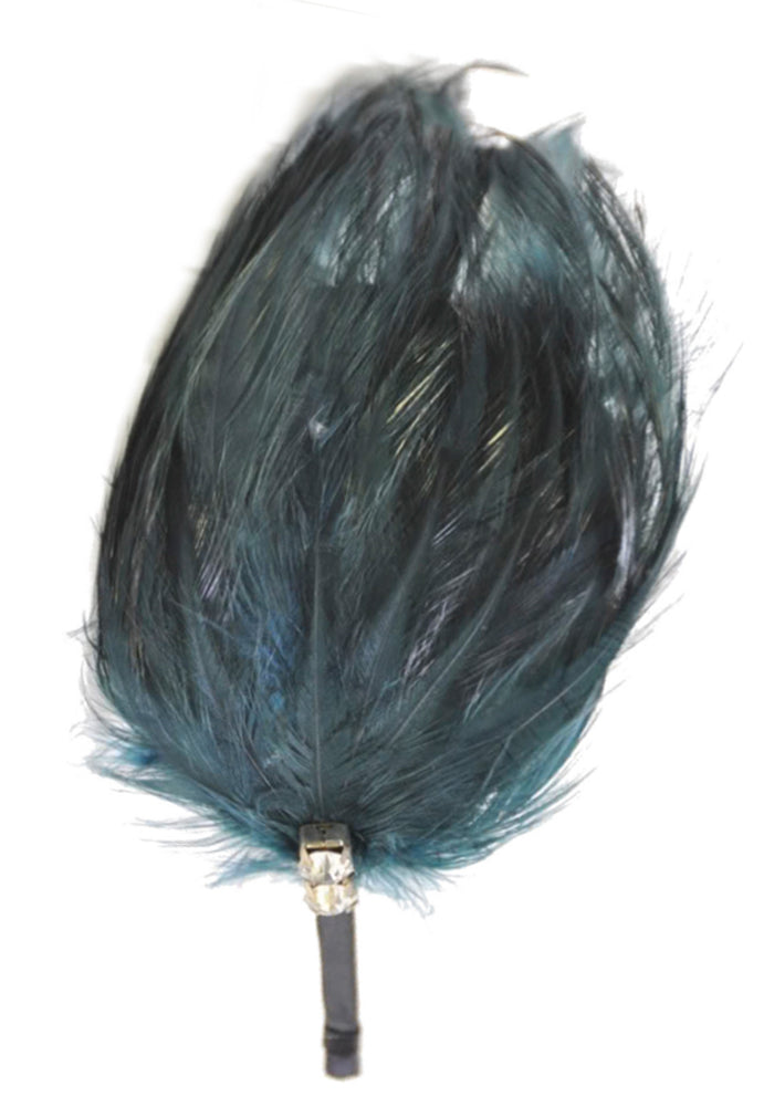Vintage_20s_FEATHER_Flapper_Strass_Retro_HAARREIF_gruen7ZfFdxJ3djKei