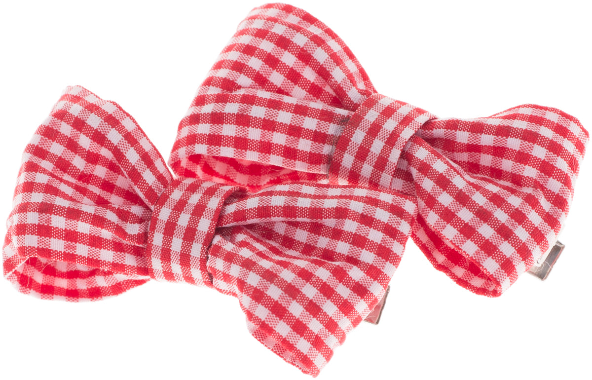 Vintage_ALVERTA_Bow_SCHLEIFEN_Retro_PEPITA_Haarspange_-_1_Paar_rot_killer_kirsche6q619GsBRqb1C