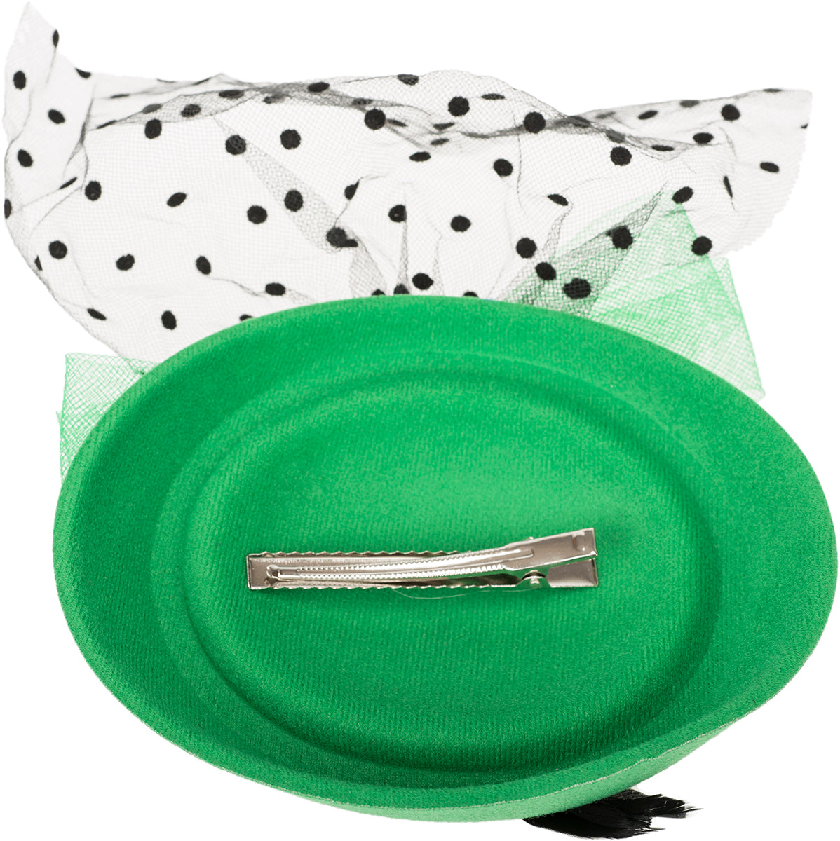 Vintage_ANGELINA_Kristall_BOW_Polka_Dot_PILLBOX_Hut_HEADPIECE-6