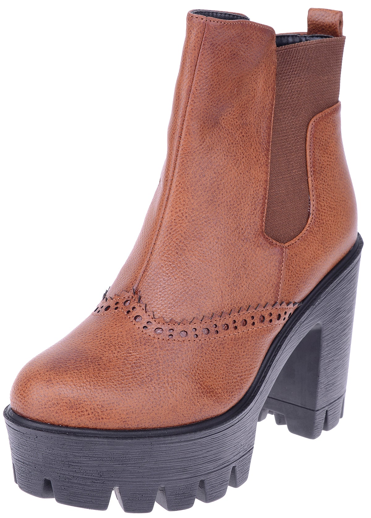 Vintage_BROGUE_Budapester_Plateaustiefeletten_Halbstiefel