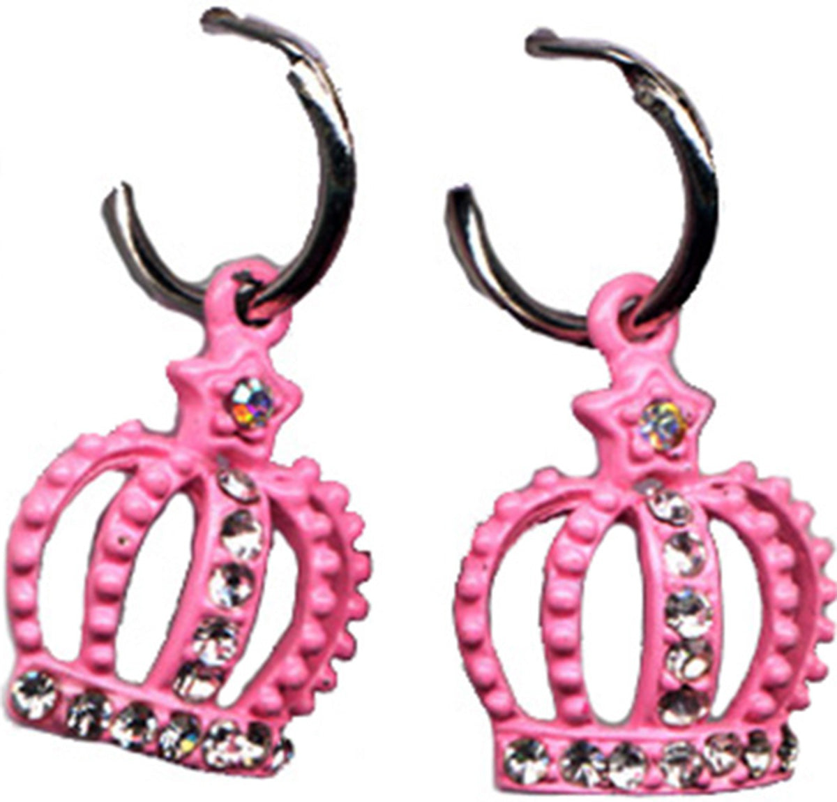 Vintage_CROWN_Krone_Strass_CREOLEN_Ohrringe_rosaEfDt1ah5XqRvx