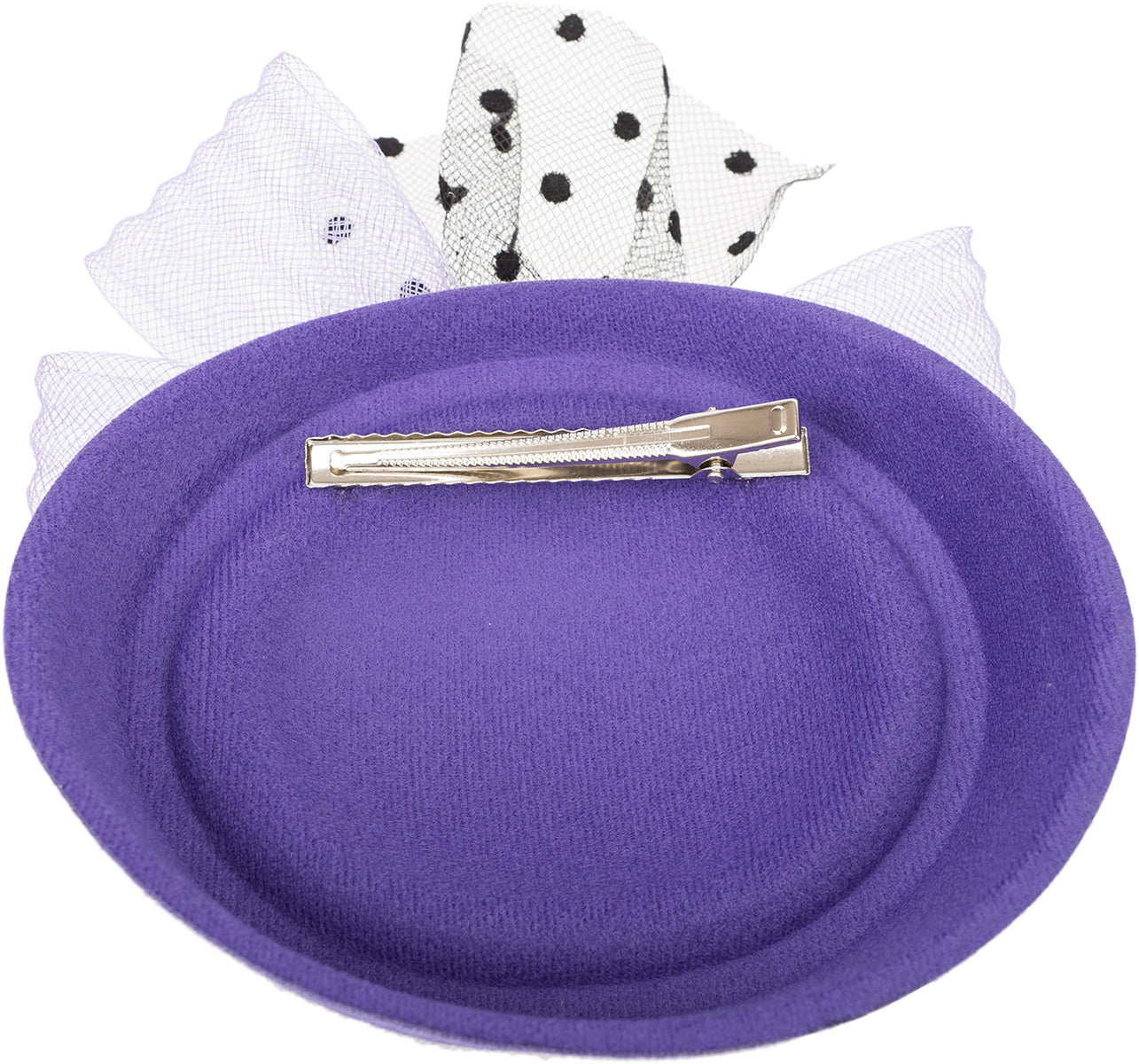 Vintage_DANA_Rose_BOW_Polka_Dot_PILLBOX_Hut_HEADPIECE-3kRVjC11GPygmy