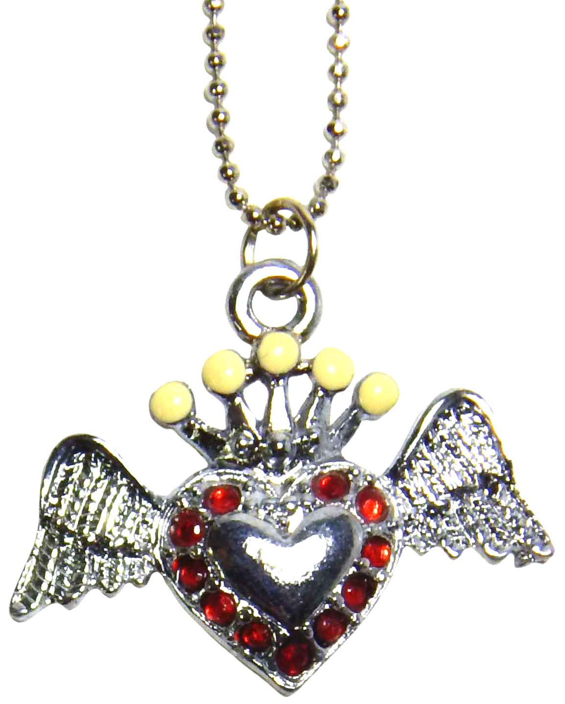 Vintage_FLYING_HEART_Kroenchen_Strass_HALSKETTE_rotOiQL2xpJybhGd