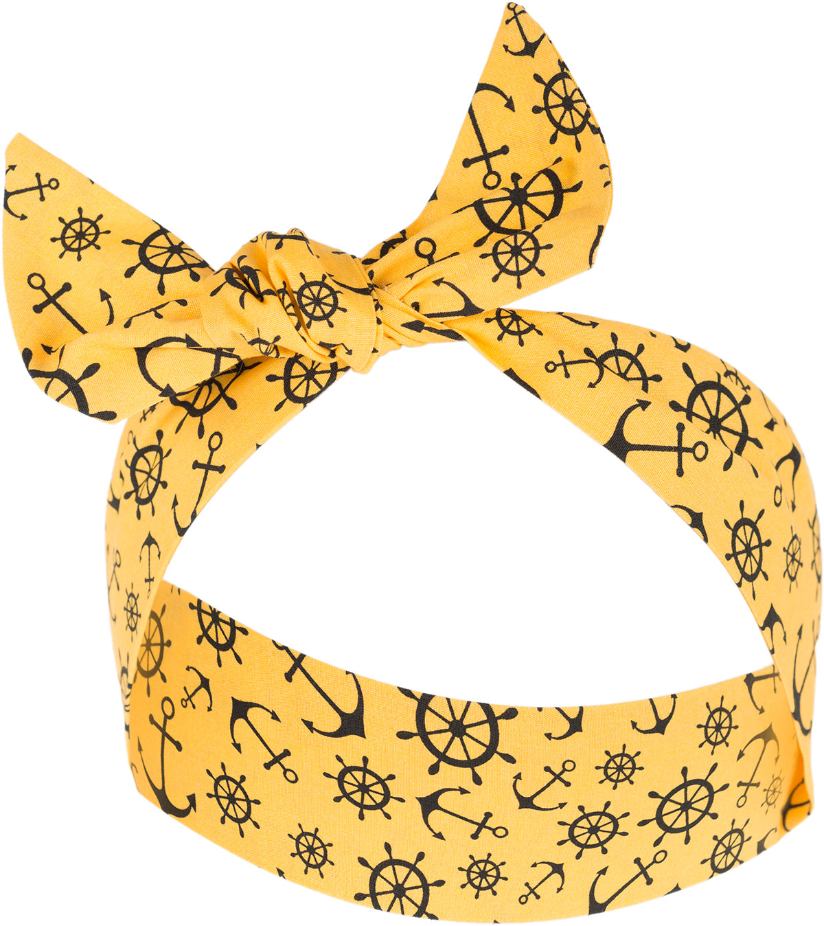 Vintage_GWYN_Sailor_ANCHOR_Anker_Steuerrad_Pin_Up_HAARBAND_Headband_gelb5c49b5ba19691