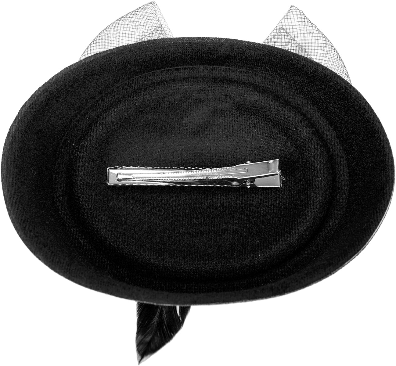Vintage_HEIDY_Rose_BOW_Feder_Feather_PILLBOX_Hut_HEADPIECE-3