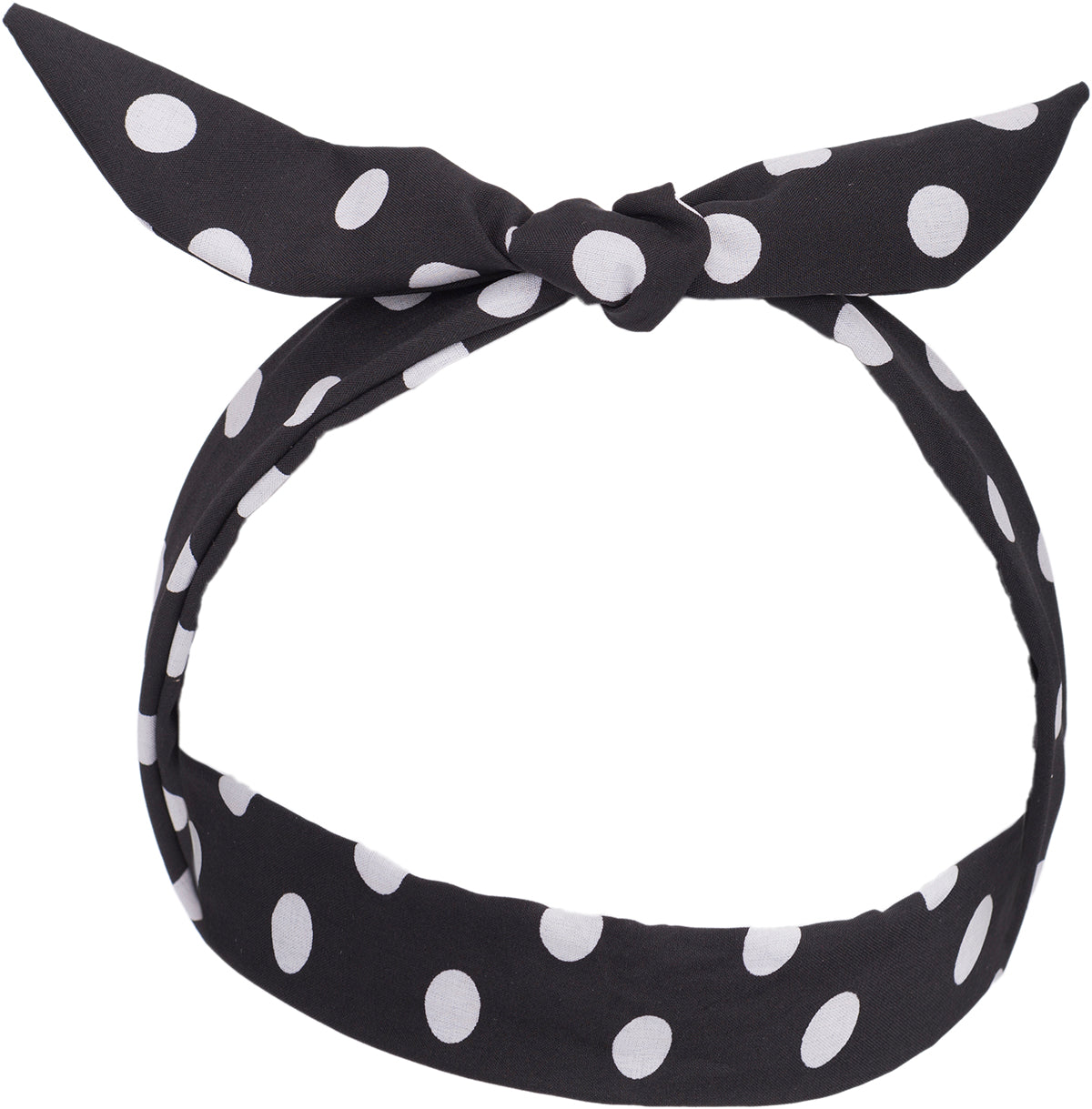 Vintage_HELENA_Punkte_POLKA_DOT_Retro_HAARBAND_Hair_Band-1