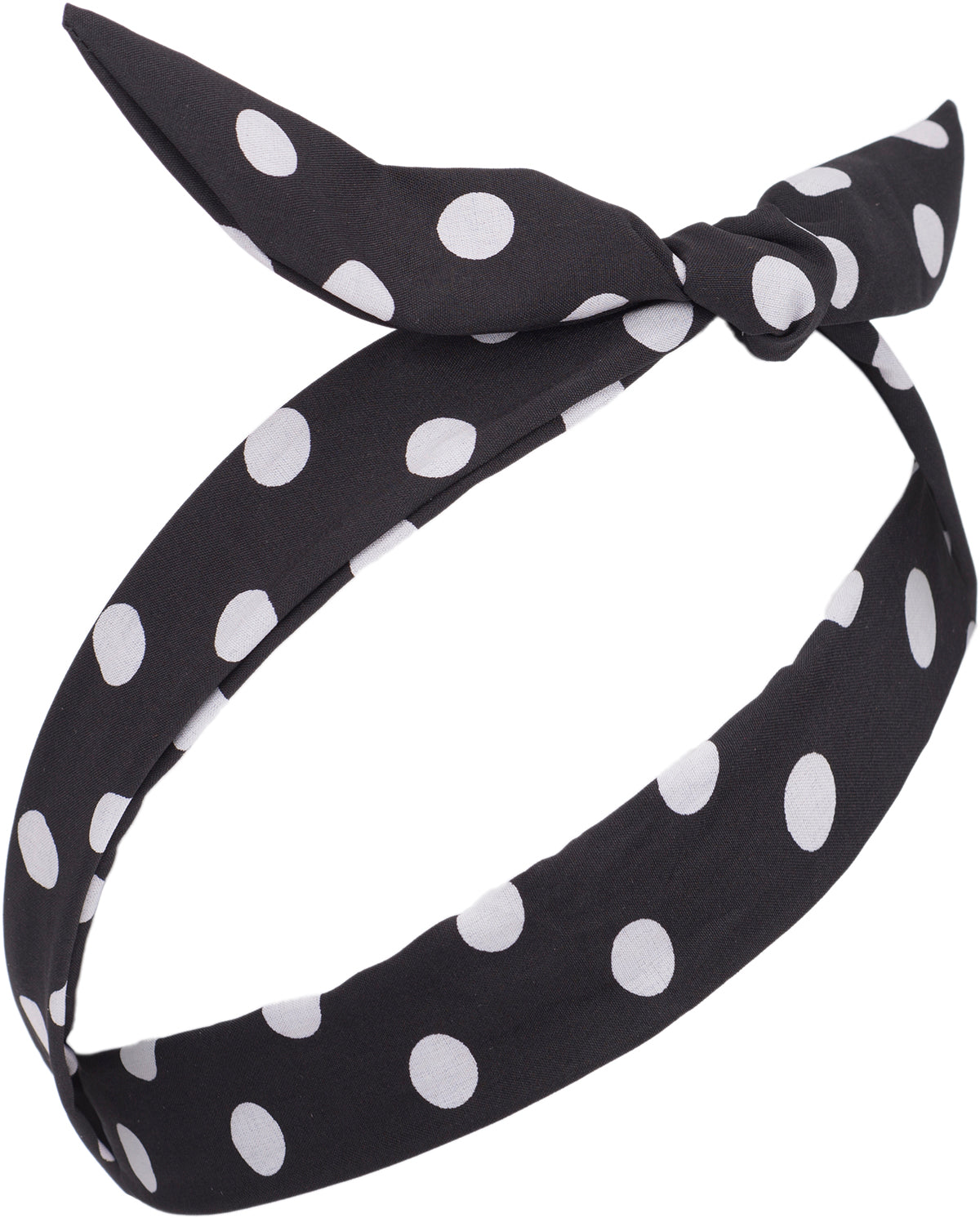 Vintage_HELENA_Punkte_POLKA_DOT_Retro_HAARBAND_Hair_Band-2